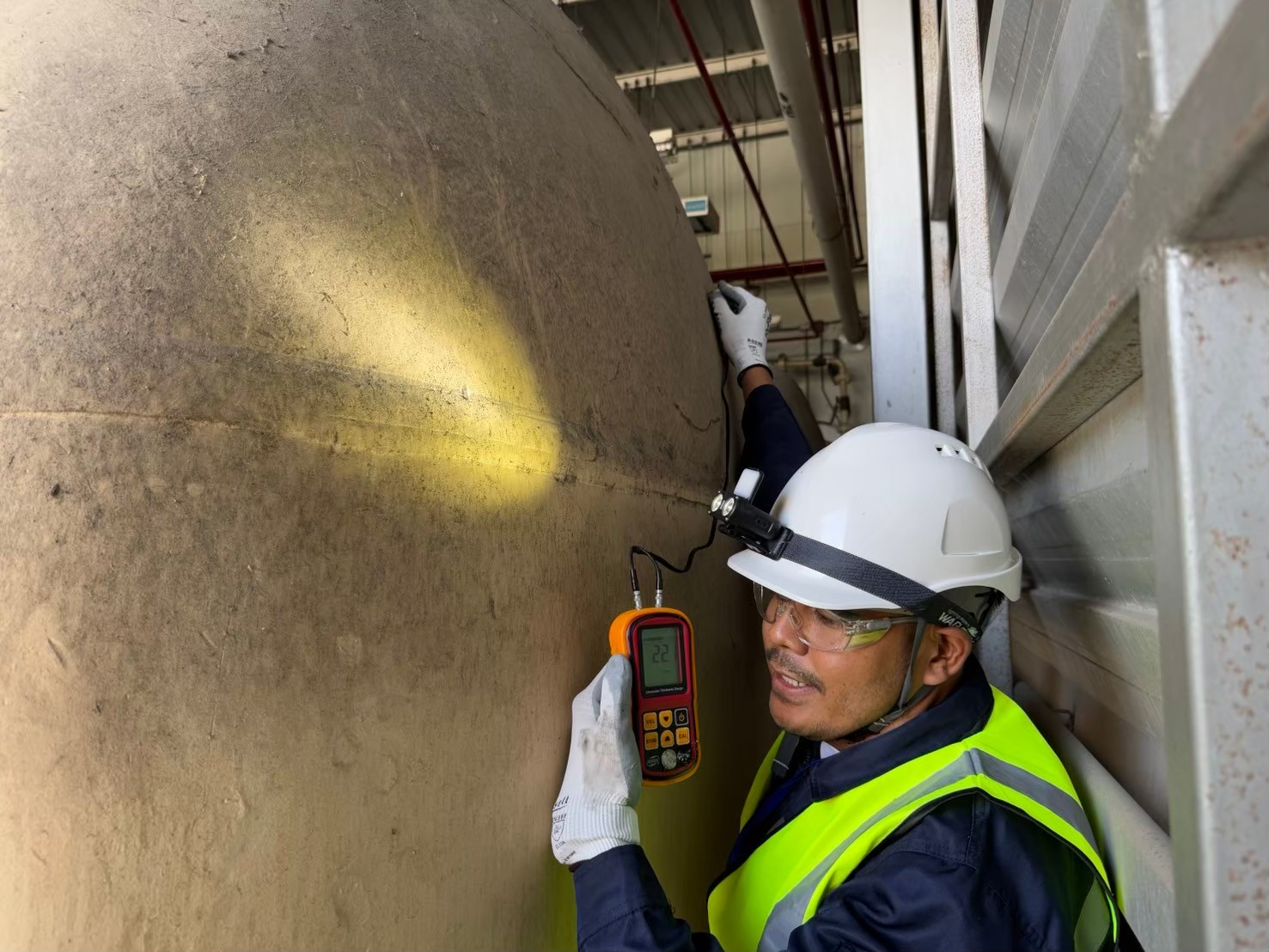 งานตรวจสอบ รับรอง Pressure vessel 4
