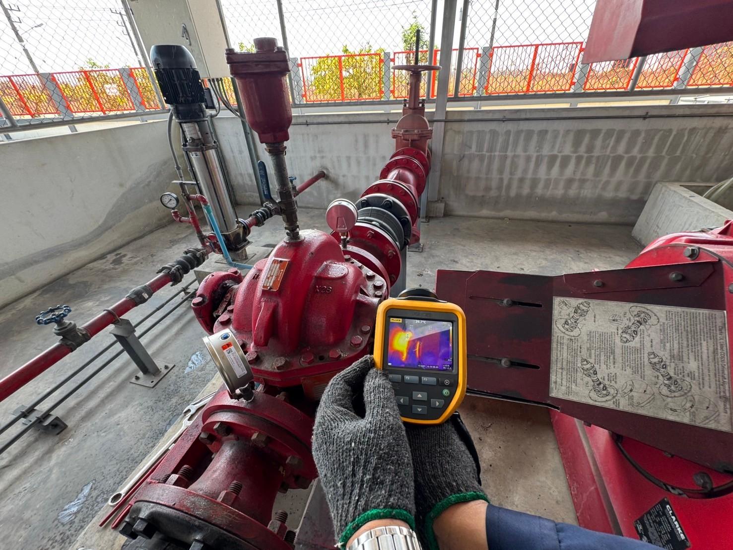 งานทดสอบประสิทธิภาพปั้มน้ำ Pump Performance Test 2