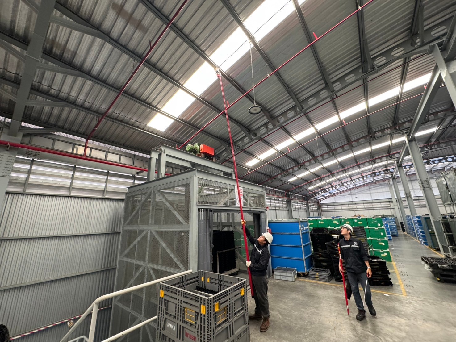 งานตรวจสอบทดสอบ Fire Alarm System 2