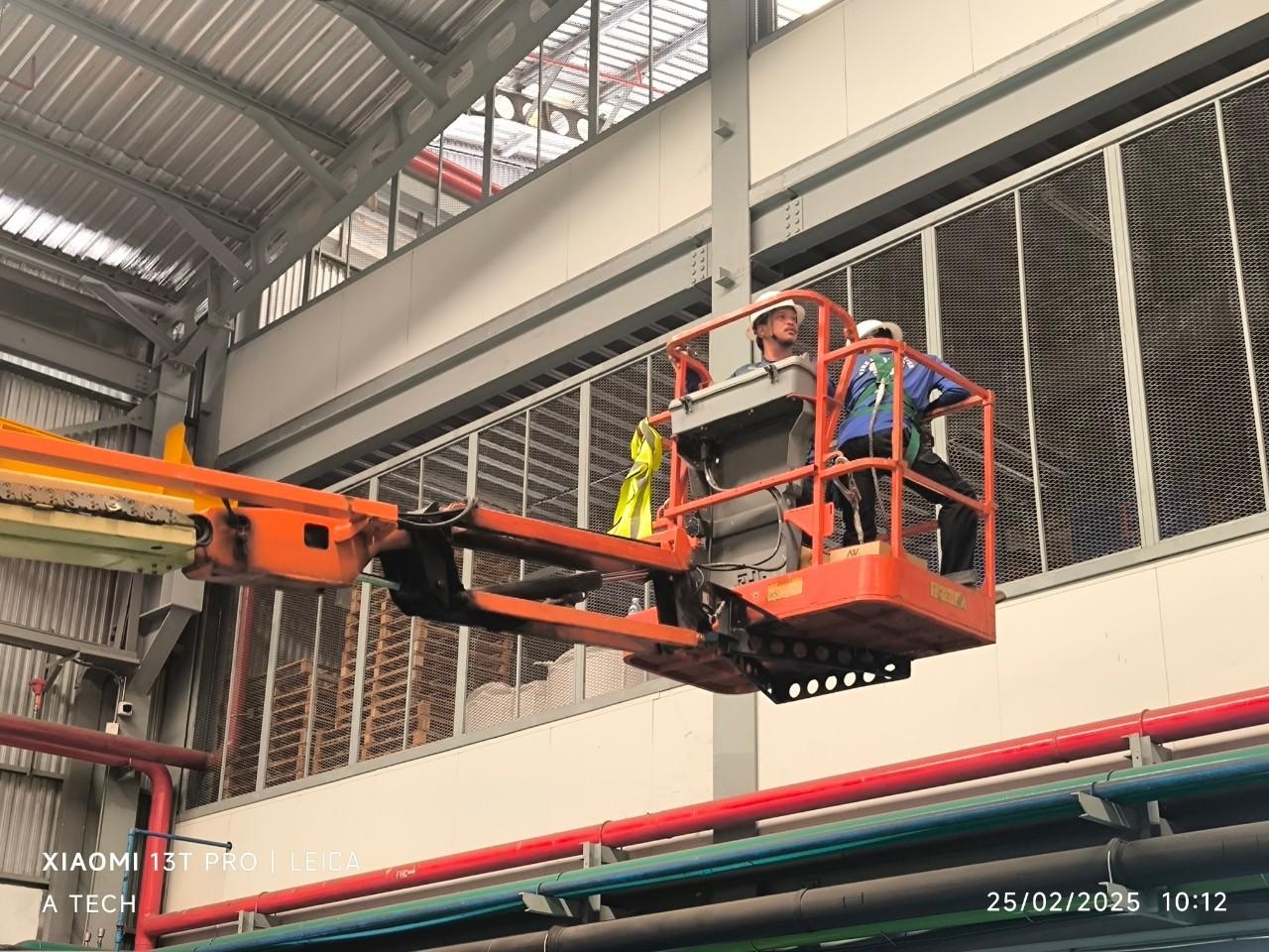 งานเเก้ไขระบบสายสัญญาณเเละเปลี่ยนอุปกรณ์ Fire Alarm System 2