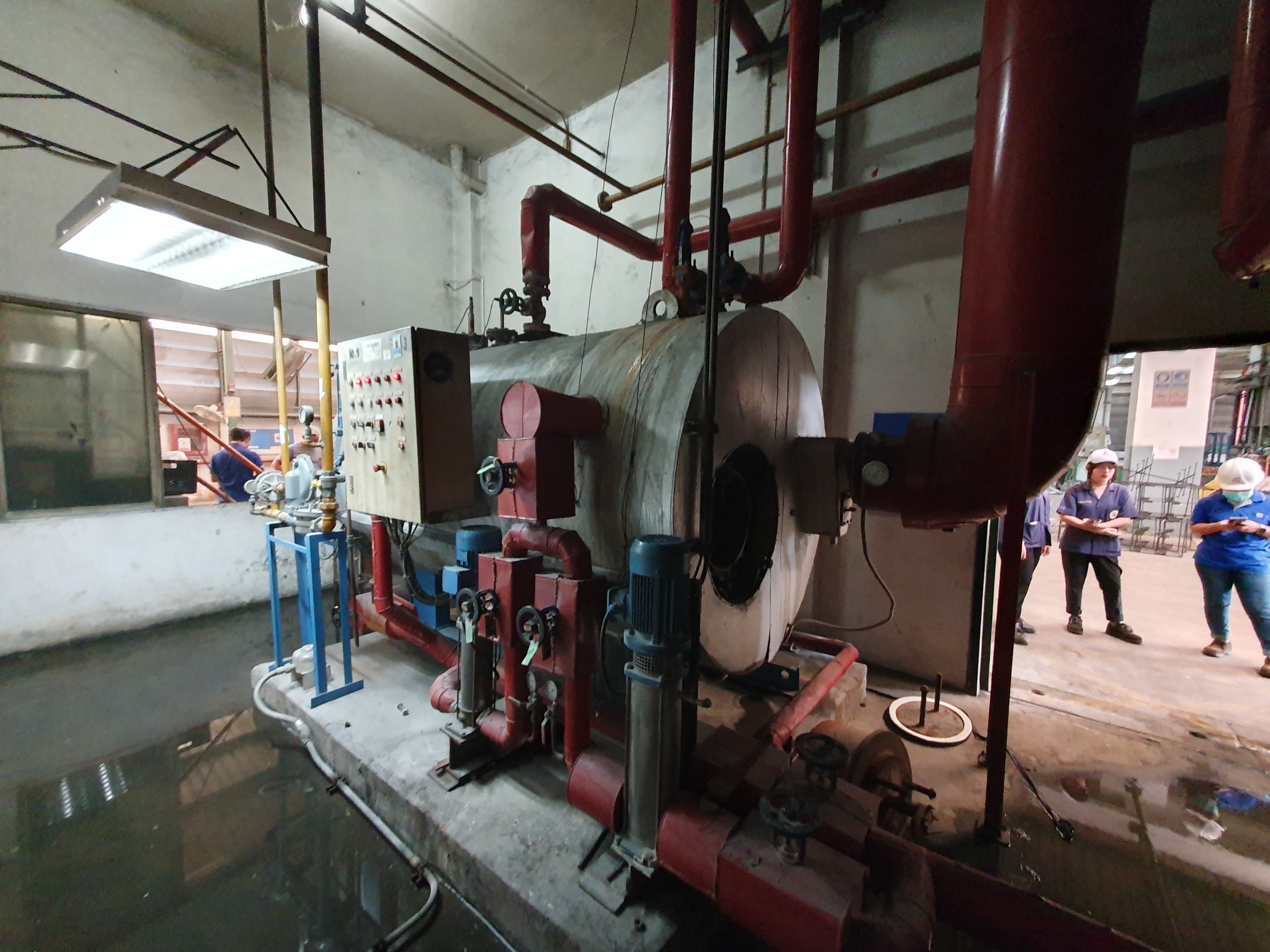 งานตรวจสอบ ทดสอบ รับรอง Boiler 1