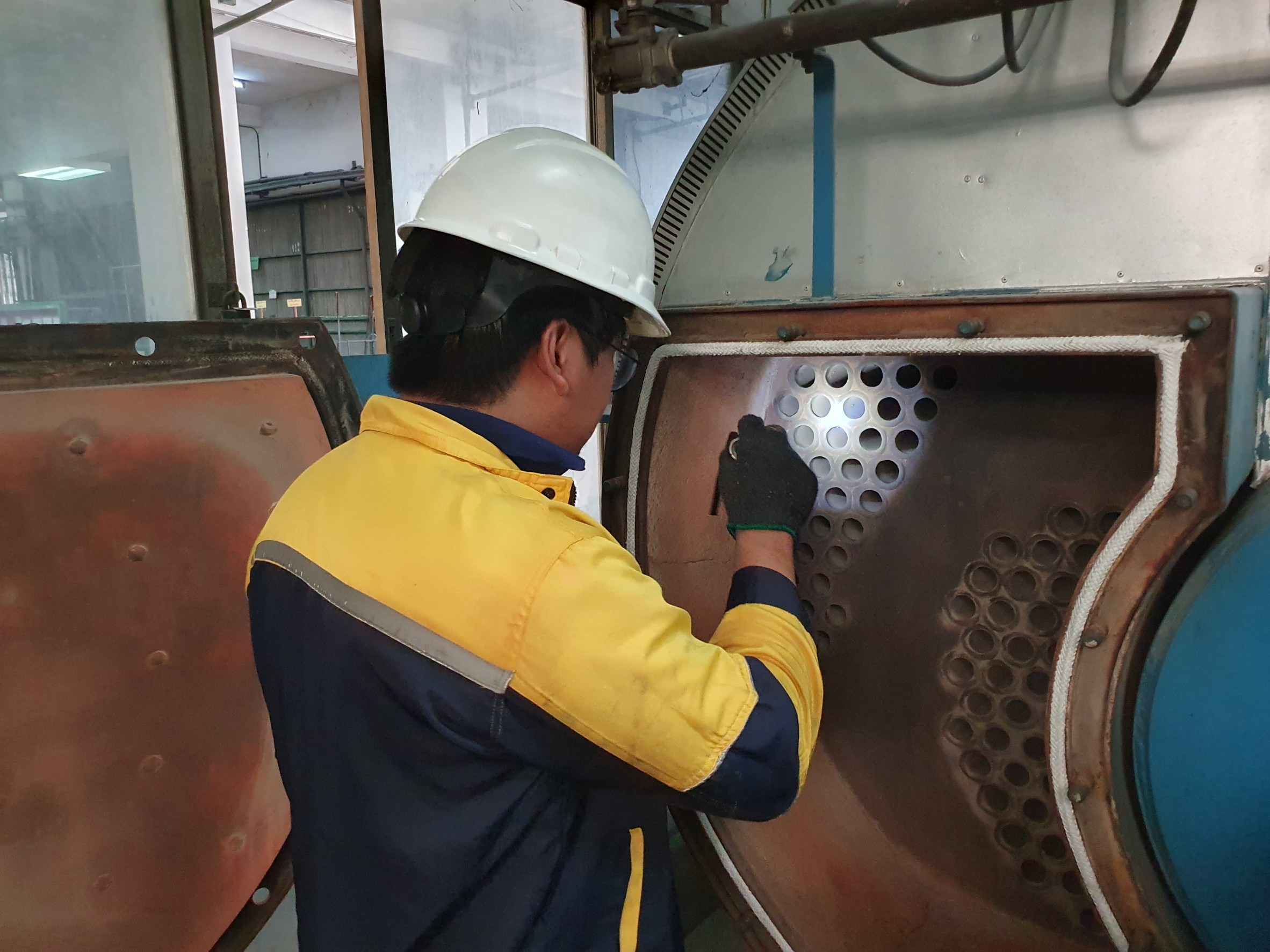 งานตรวจสอบ ทดสอบ รับรอง Boiler 2
